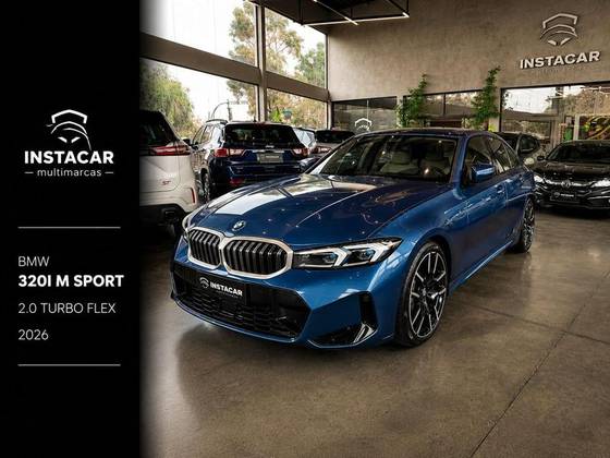 BMW 320i 2.0 16V TURBO FLEX M SPORT AUTOMÁTICO BMW 320i 2.0 16V TURBO FLEX M SPORT AUTOMÁTICO